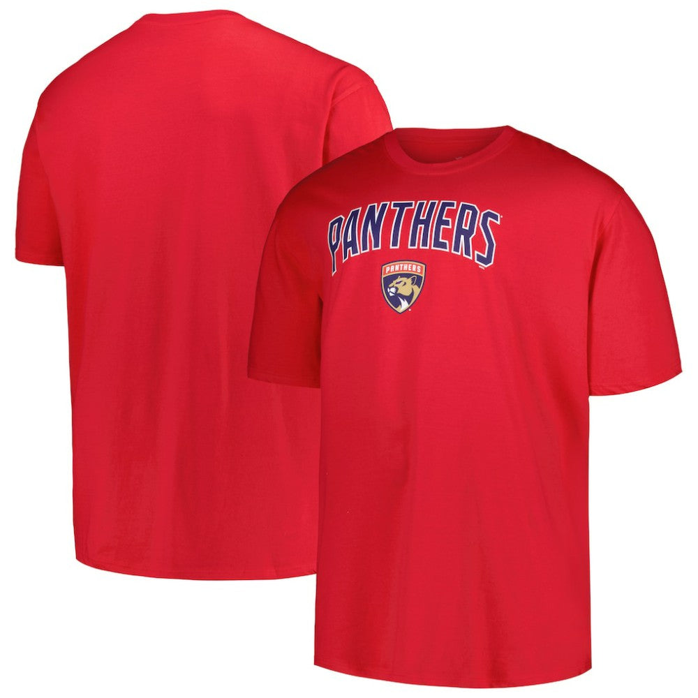 NHL Florida Panthers Profile Big & Tall Arch Over Logo T-Shirt