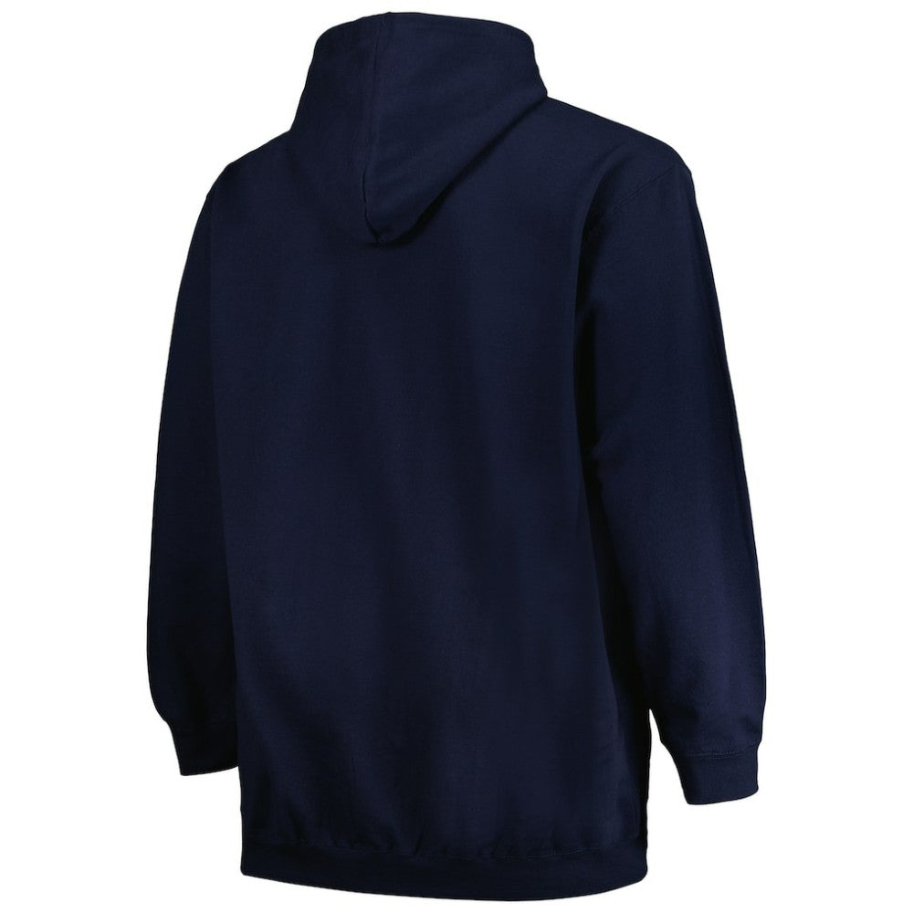 NHL Seattle Kraken Profile Big & Tall Arch Over Logo Pullover Hoodie