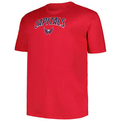 NHL Washington Capitals Profile Big & Tall Arch Over Logo T-Shirt