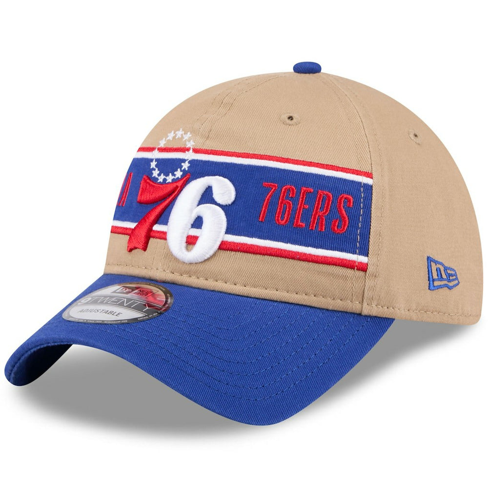 New Era Philadelphia 76ers 2024 NBA Draft 9TWENTY Adjustable Hat