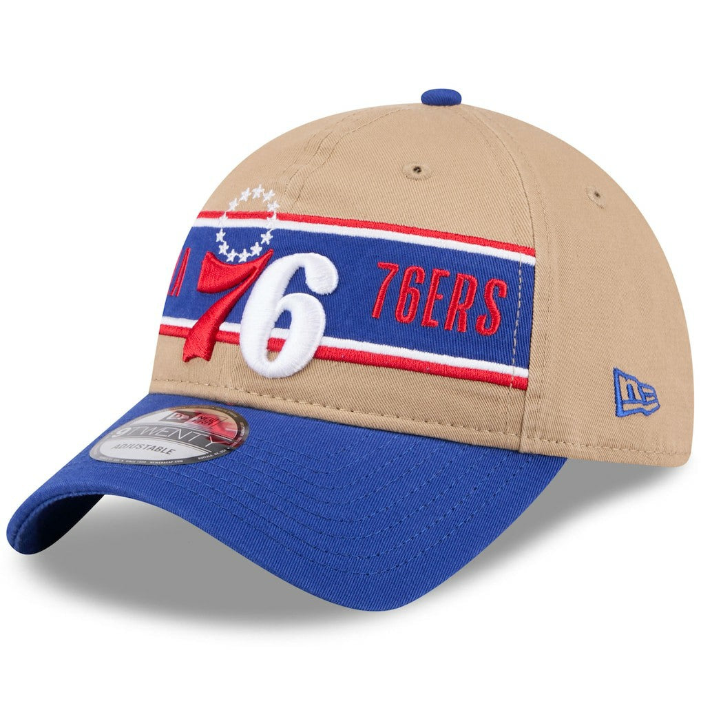 New Era Philadelphia 76ers 2024 NBA Draft 9TWENTY Adjustable Hat