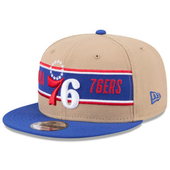 New Era Philadelphia 76ers 2024 NBA Draft 9FIFTY Snapback Hat