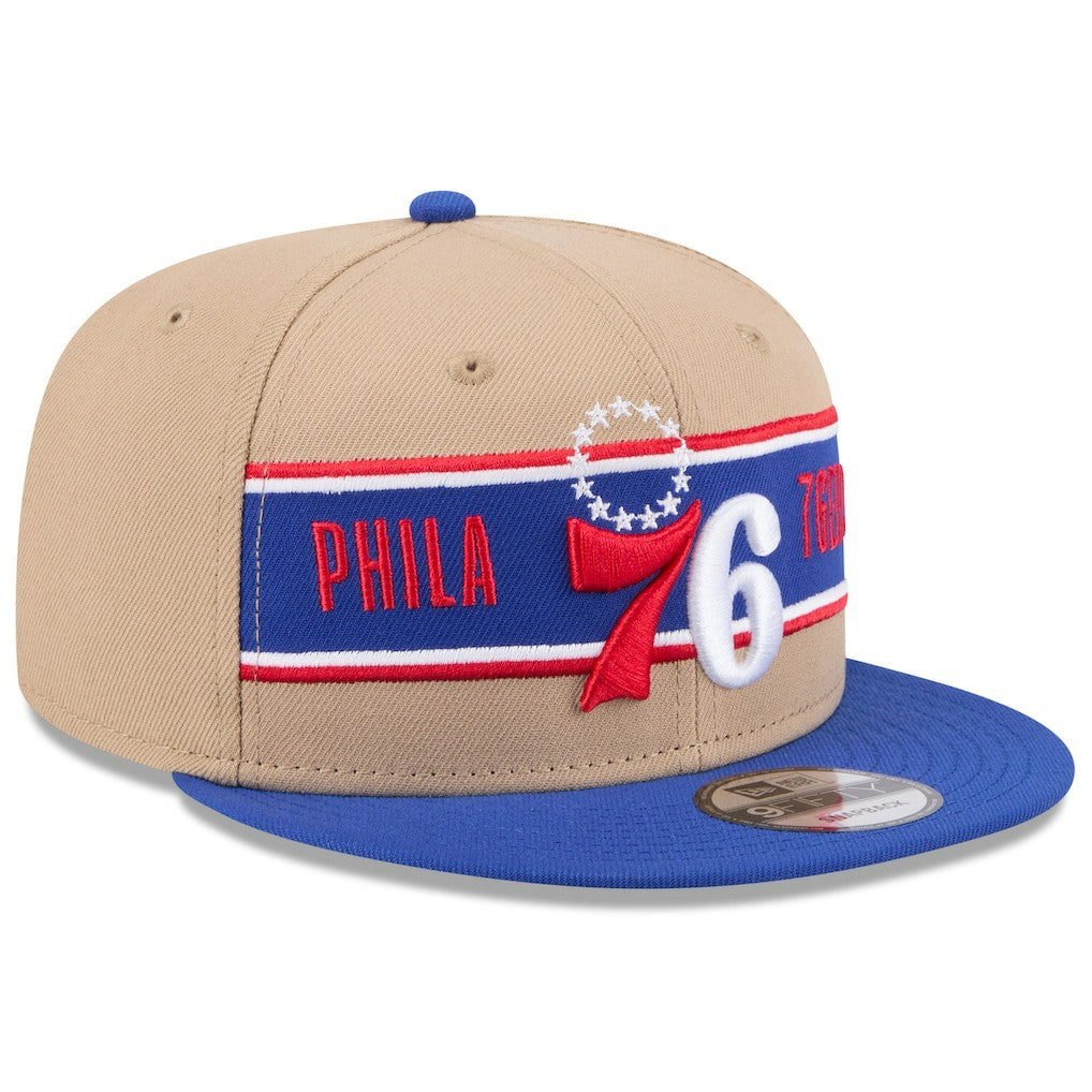 New Era Philadelphia 76ers 2024 NBA Draft 9FIFTY Snapback Hat