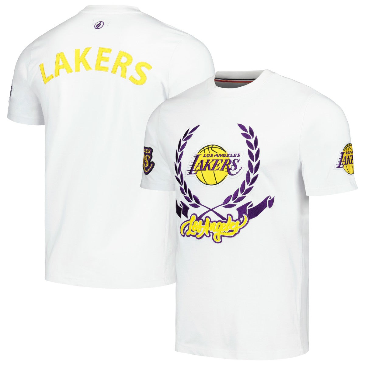 Los Angeles Lakers FISLL Unisex Heritage Crest T-Shirt