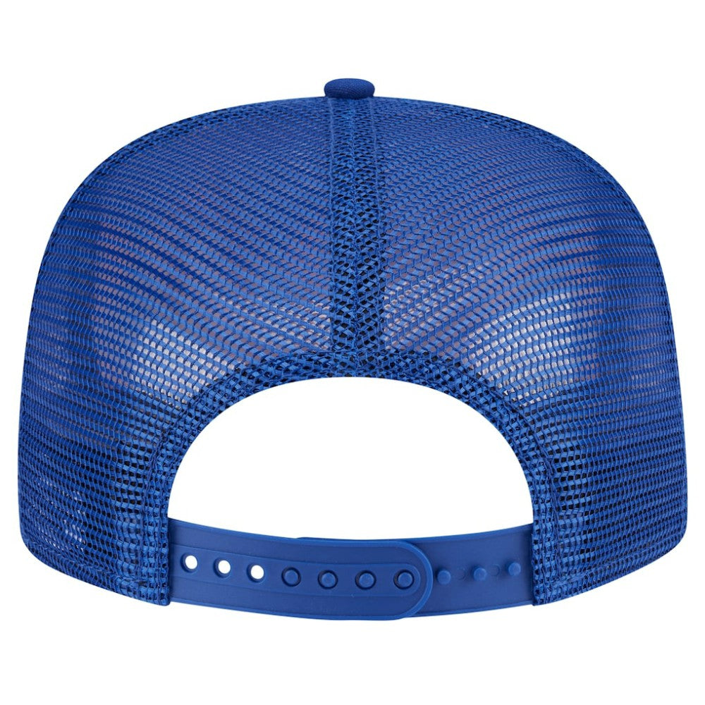 Royal Chicago Cubs New Era Seeing Diamonds A-Frame Trucker 9FIFTY Snapback Hat