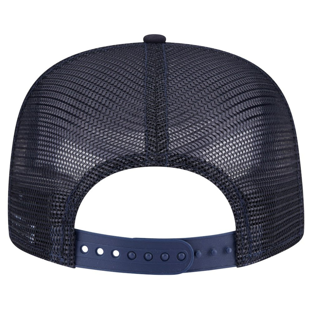 Navy Houston Astros New Era Seeing Diamonds A-Frame Trucker 9FIFTY Snapback Hat