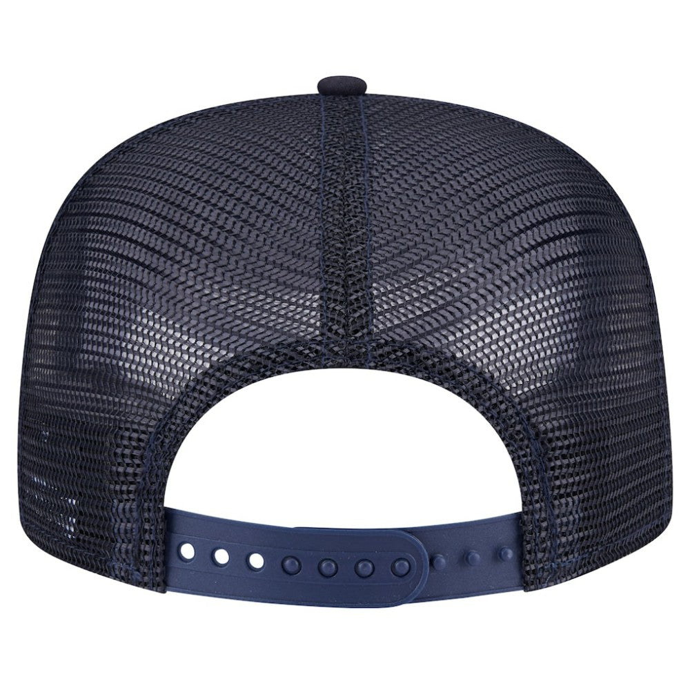 Navy New York Yankees New Era Seeing Diamonds A-Frame Trucker 9FIFTY Snapback Hat