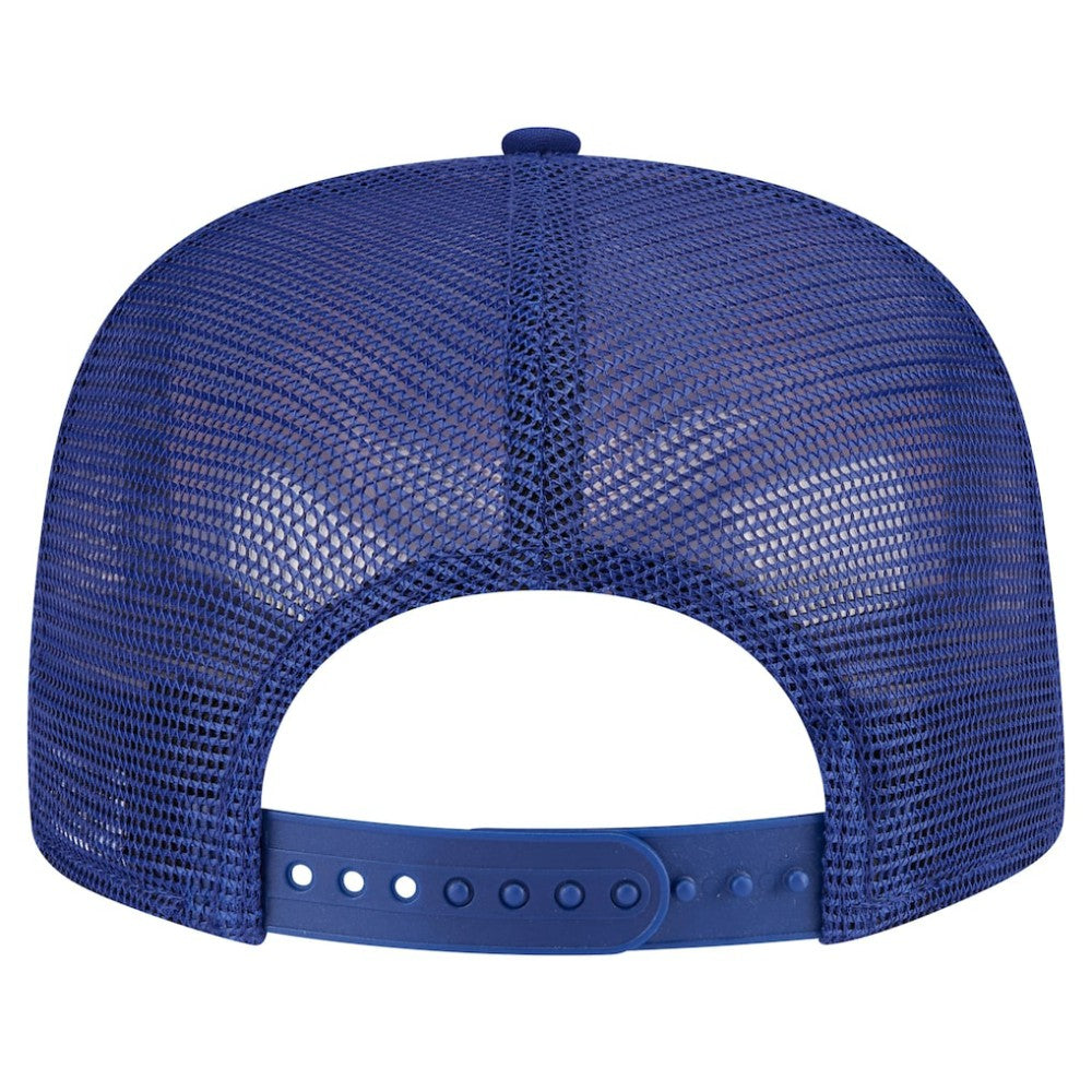 Royal Texas Rangers New Era Seeing Diamonds A-Frame Trucker 9FIFTY Snapback Hat