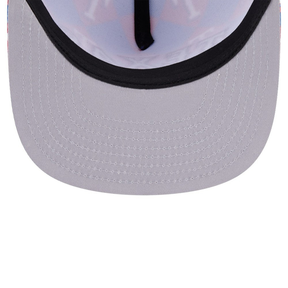 Royal Texas Rangers New Era Seeing Diamonds A-Frame Trucker 9FIFTY Snapback Hat
