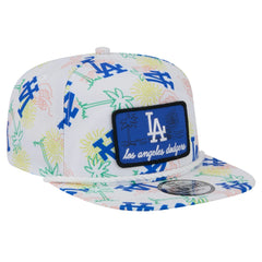 White Los Angeles Dodgers New Era Islander Golfer Snapback Hat