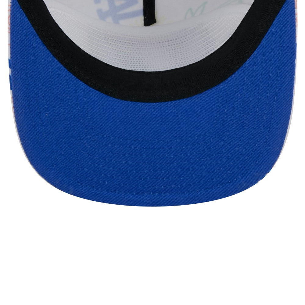White Los Angeles Dodgers New Era Islander Golfer Snapback Hat