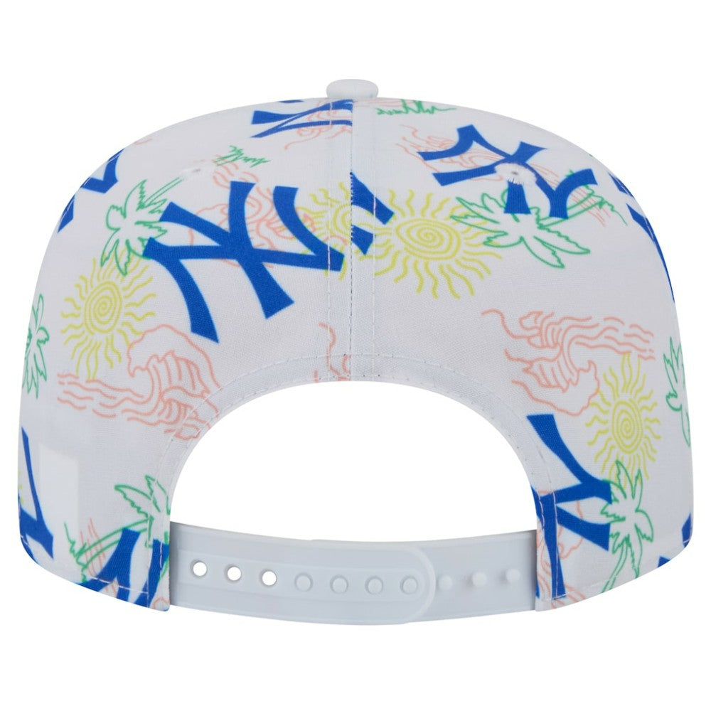 White New York Yankees New Era Islander Golfer Snapback Hat