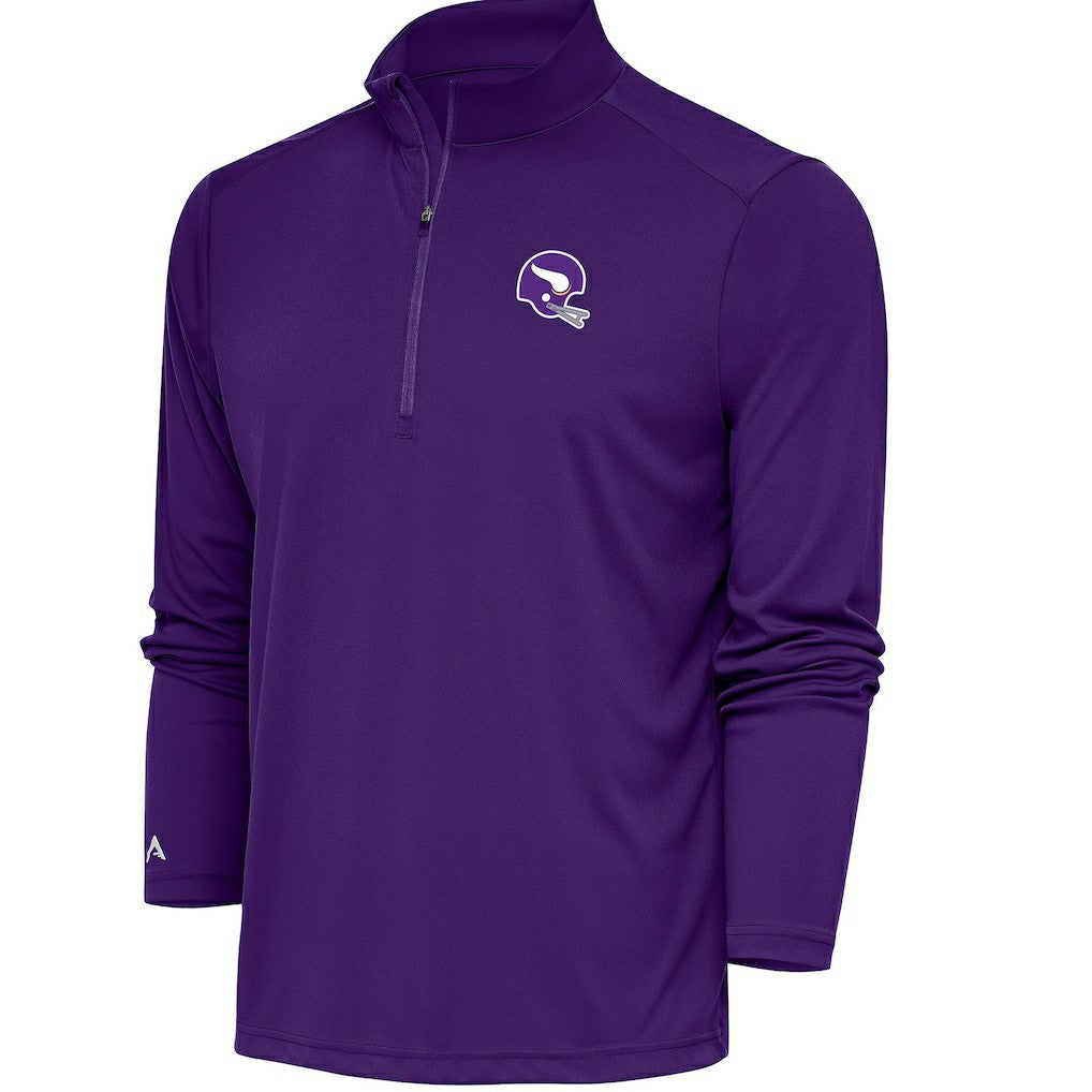 Antigua Tribute Quarter-Zip Pullover Jacket - Minnesota Vikings Pullover