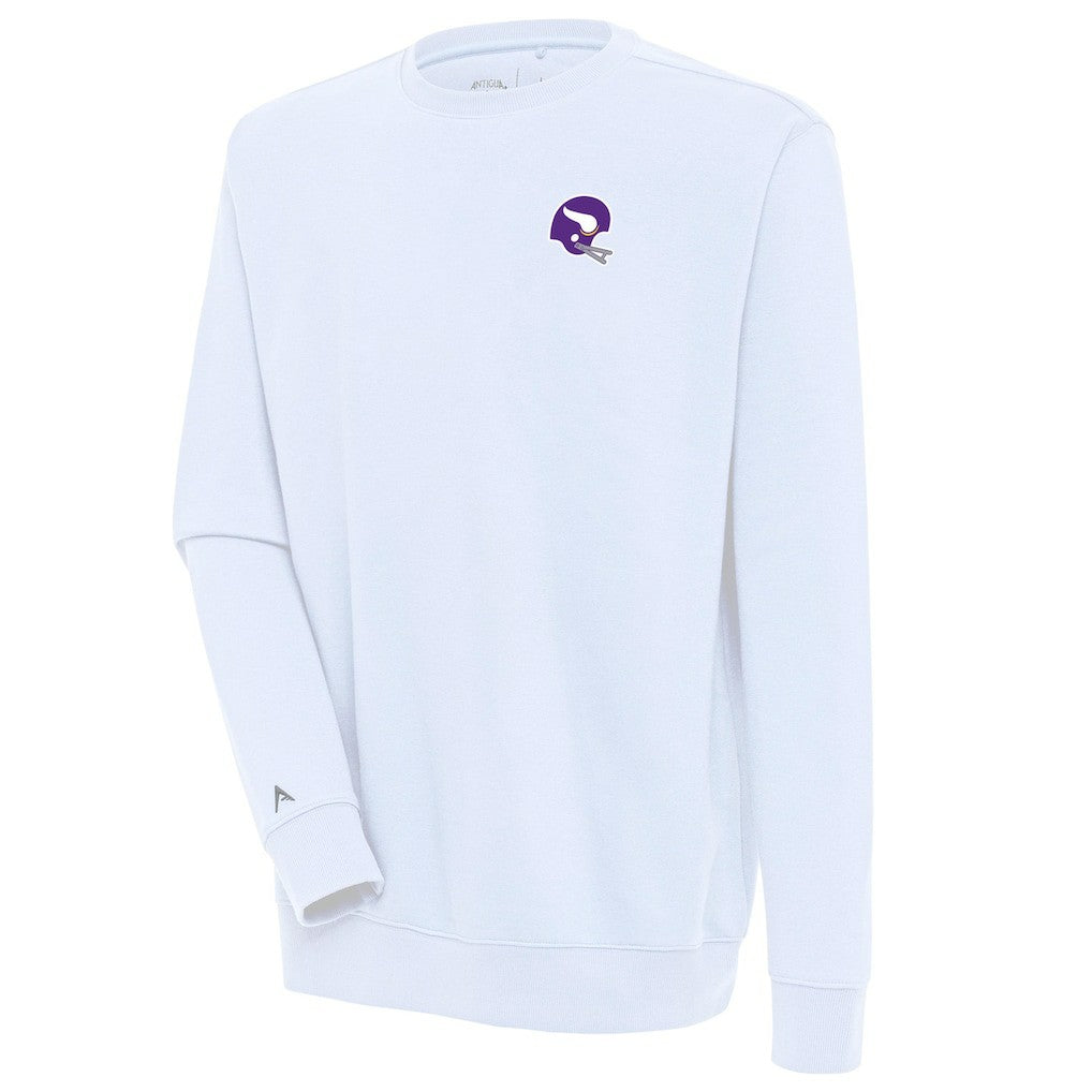 Antigua Victory Crewneck Pullover Sweatshirt - Minnesota Vikings Pullover