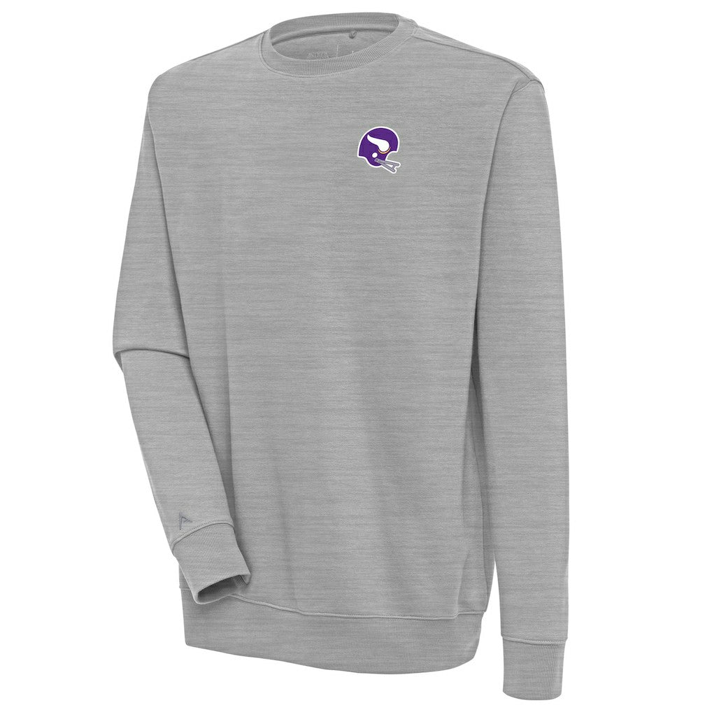Antigua Victory Crewneck Pullover Sweatshirt - Minnesota Vikings Pullover