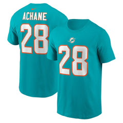 De’Von Achane  Player Name & Number T-Shirt - Miami Dolphins T-shirts