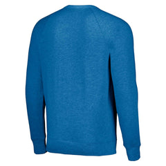 Homage Unisex Holiday Raglan Tri-Blend Pullover Sweatshirt - Buffalo Bills Pullover