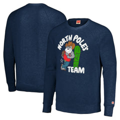 Homage Unisex Holiday Raglan Tri-Blend Pullover Sweatshirt - Dallas Cowboys Pullover