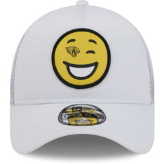 Happy A-Frame Trucker 9FORTY Snapback Hat - Jacksonville Jaguars Hats