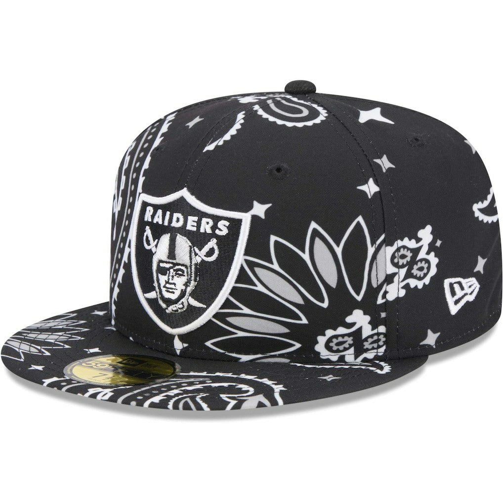 Paisley 59FIFTY Fitted Hat - Las Vegas Raiders Hats