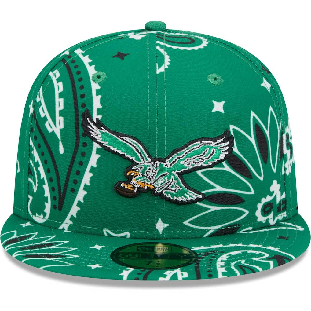 Throwback Paisley 59FIFTY Fitted Hat - Philadelphia Eagles Hats