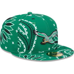 Throwback Paisley 59FIFTY Fitted Hat - Philadelphia Eagles Hats