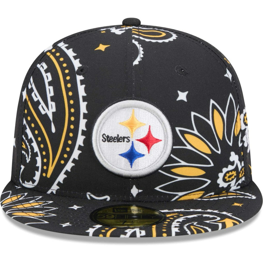 Paisley 59FIFTY Fitted Hat - Pittsburgh Steelers Hats