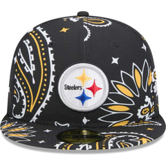 Paisley 59FIFTY Fitted Hat - Pittsburgh Steelers Hats