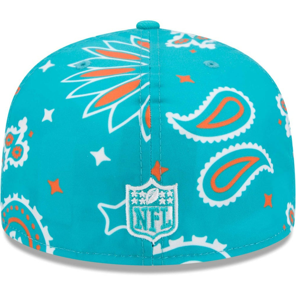 Paisley 59FIFTY Fitted Hat - Miami Dolphins Hats