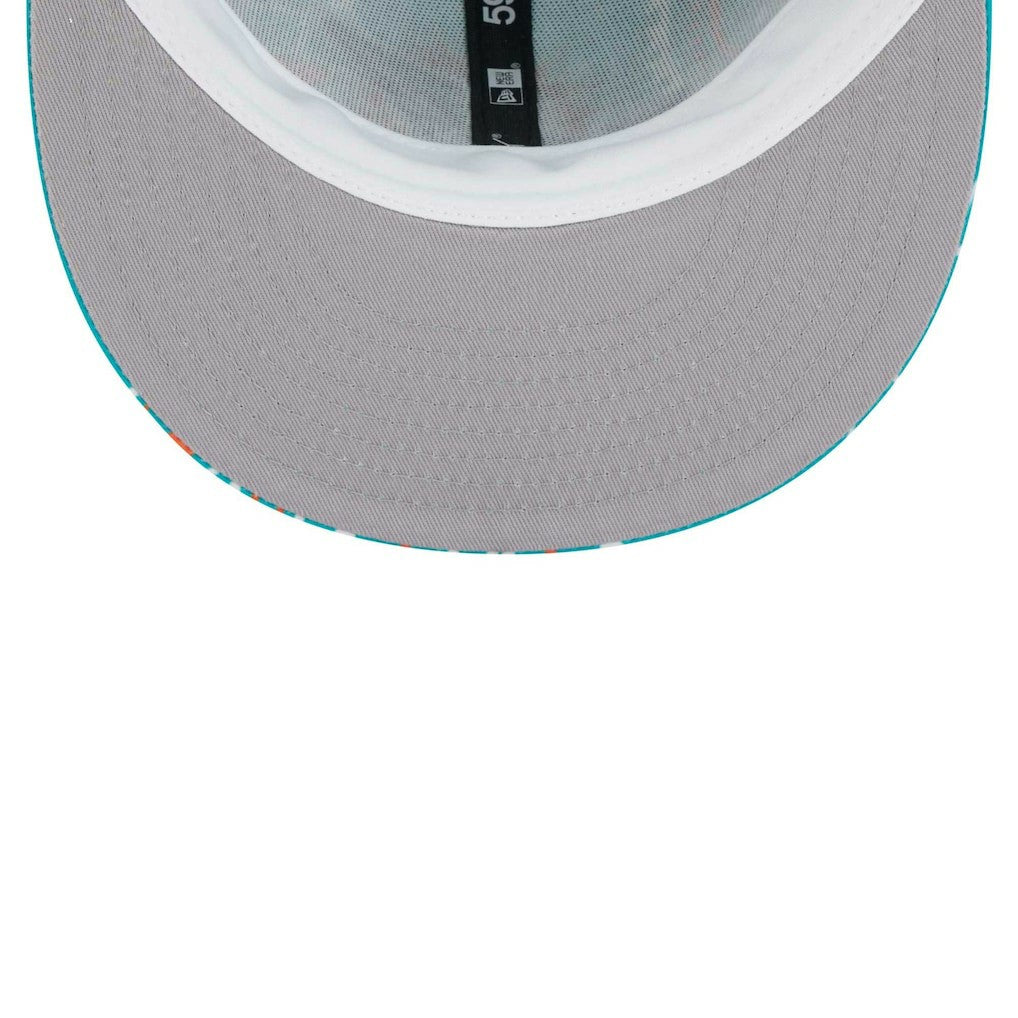 Paisley 59FIFTY Fitted Hat - Miami Dolphins Hats