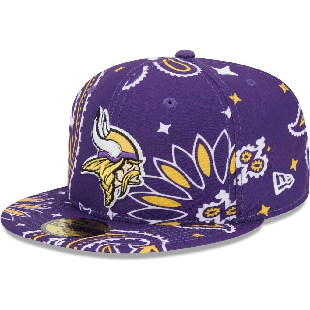 Paisley 59FIFTY Fitted Hat - Minnesota Vikings Hats