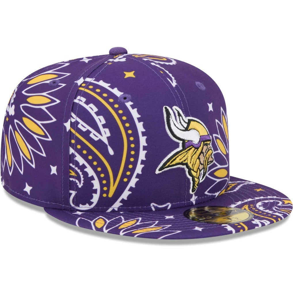 Paisley 59FIFTY Fitted Hat - Minnesota Vikings Hats