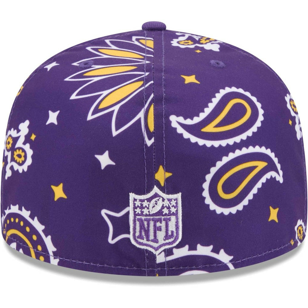 Paisley 59FIFTY Fitted Hat - Minnesota Vikings Hats