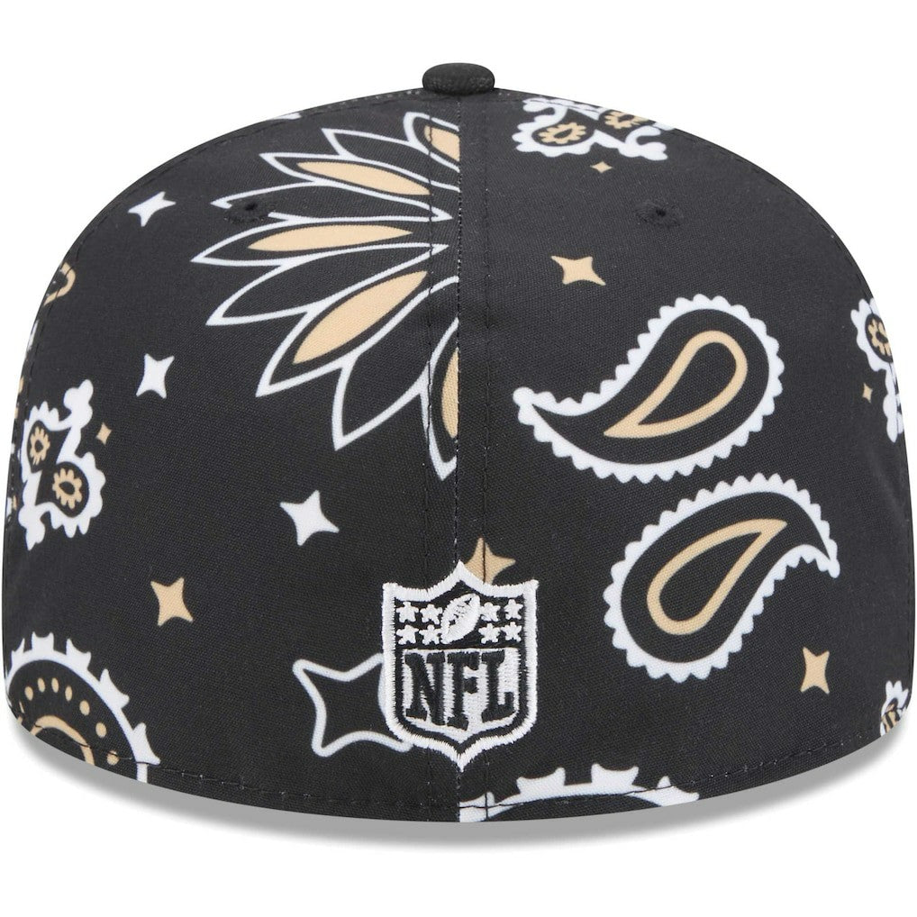 Paisley 59FIFTY Fitted Hat - New Orleans Saints Hats