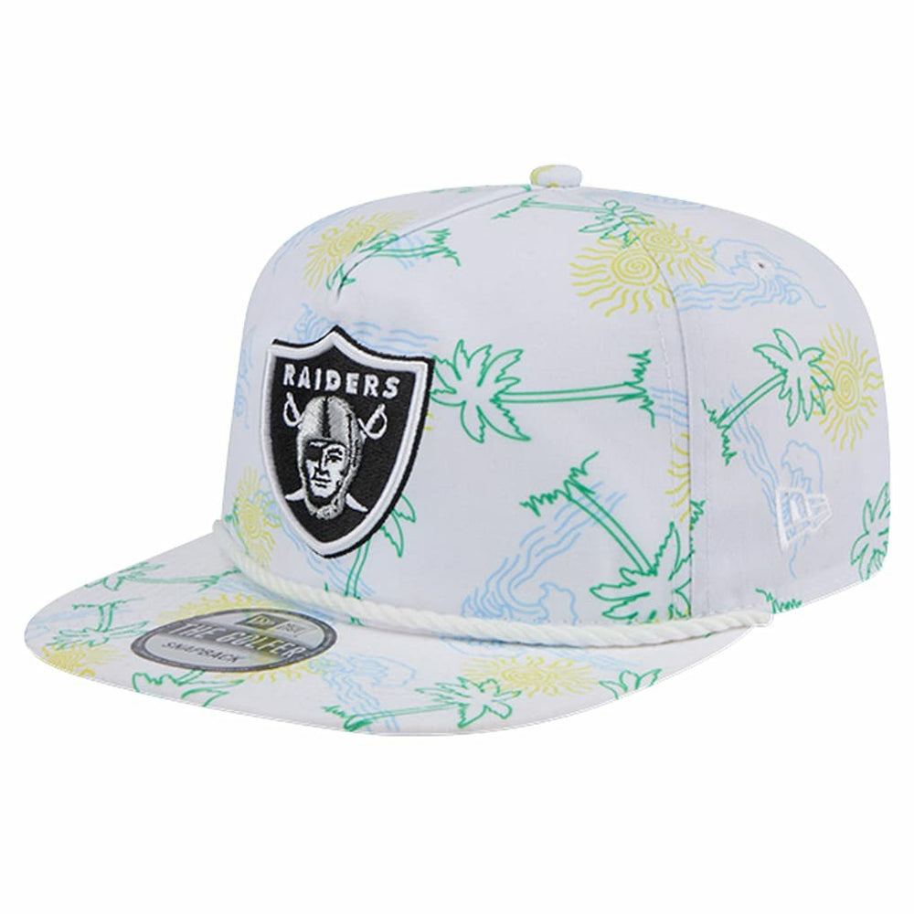 Vacay Golfer Snapback Hat - Las Vegas Raiders Hats
