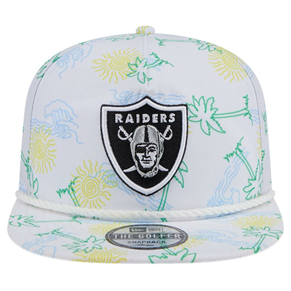 Vacay Golfer Snapback Hat - Las Vegas Raiders Hats