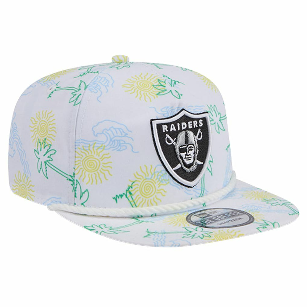Vacay Golfer Snapback Hat - Las Vegas Raiders Hats