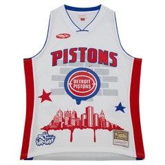Mitchell & Ness Detroit Pistons x Tats Cru Hardwood Classics Fashion Jersey sale