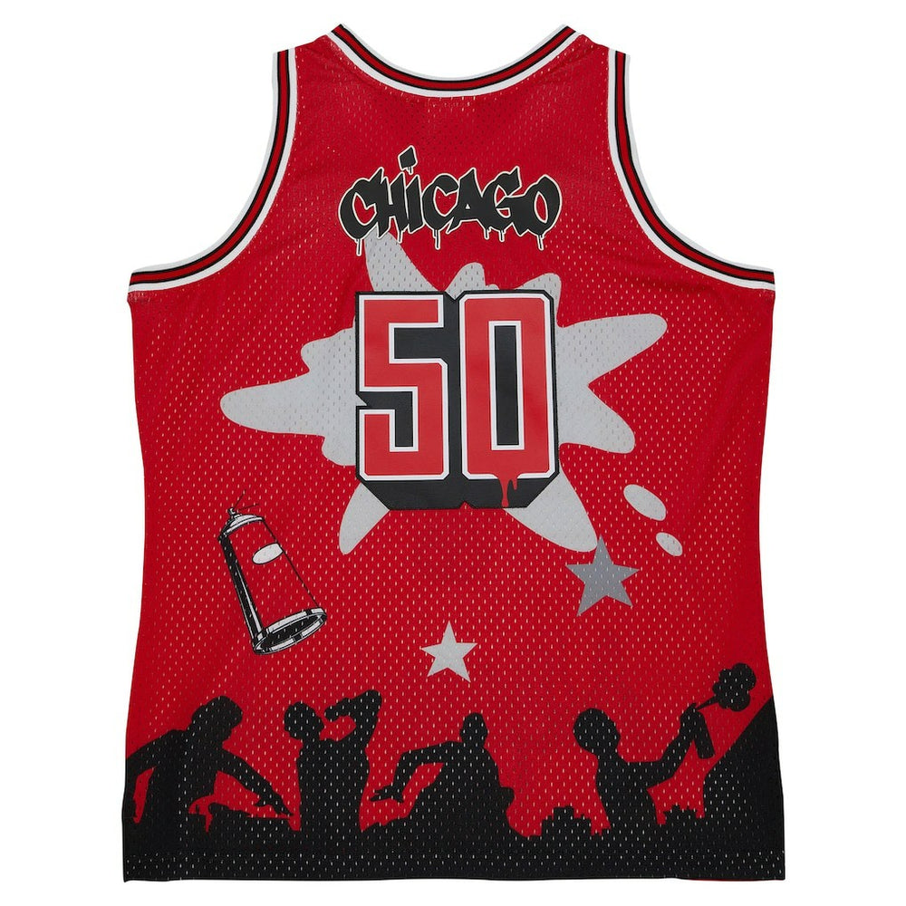 Mitchell & Ness Chicago Bulls x Tats Cru Hardwood Classics Fashion Jersey sale