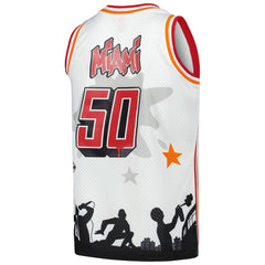 Mitchell & Ness Miami Heat x Tats Cru Hardwood Classics Fashion Jersey