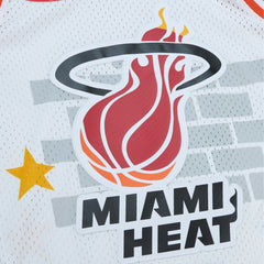 Mitchell & Ness Miami Heat x Tats Cru Hardwood Classics Fashion Jersey