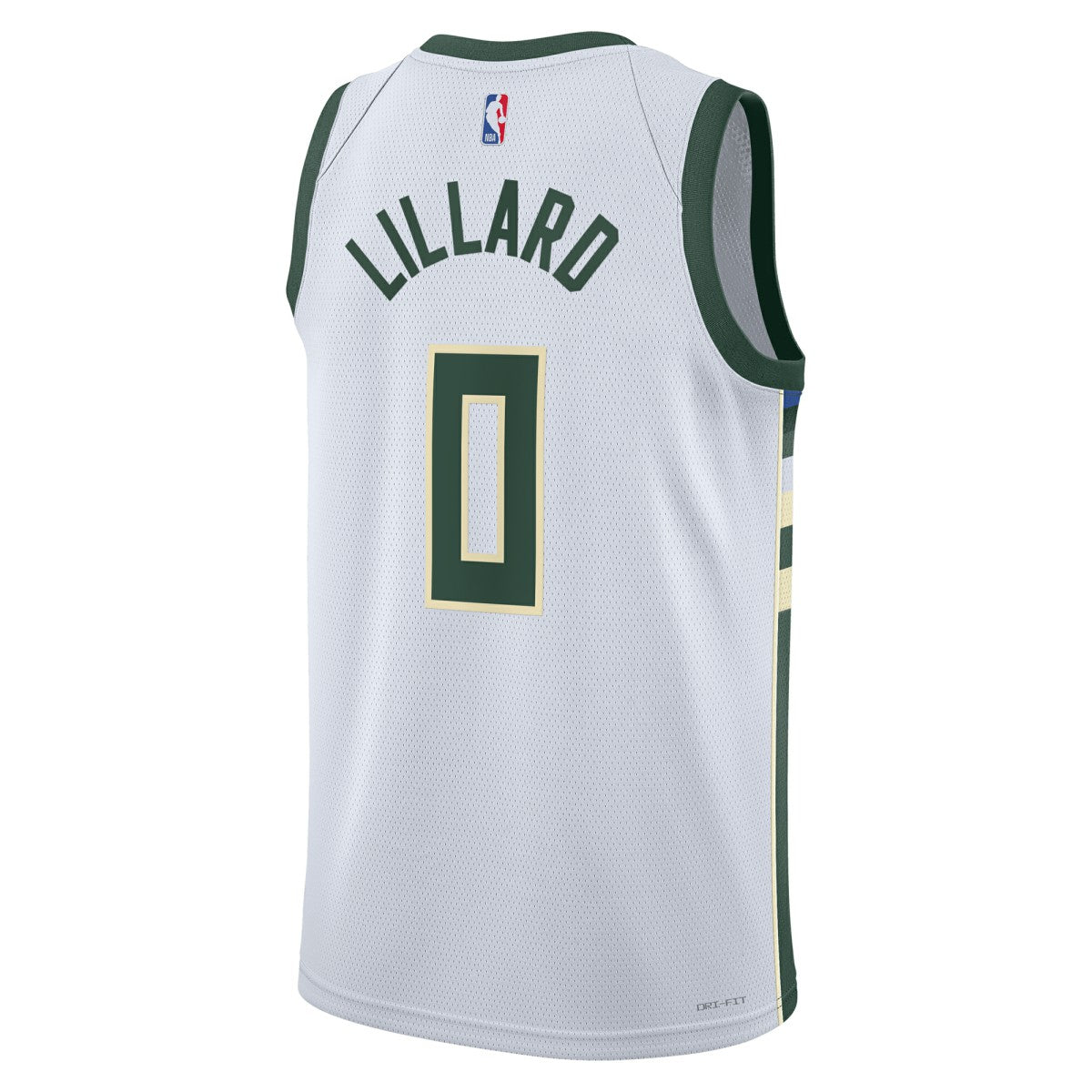 Nike Damian Lillard Milwaukee Bucks Unisex Fear The Deer Swingman Player Jersey