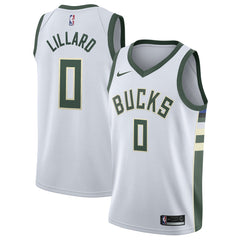 Nike Damian Lillard Milwaukee Bucks Unisex Swingman Player Jersey