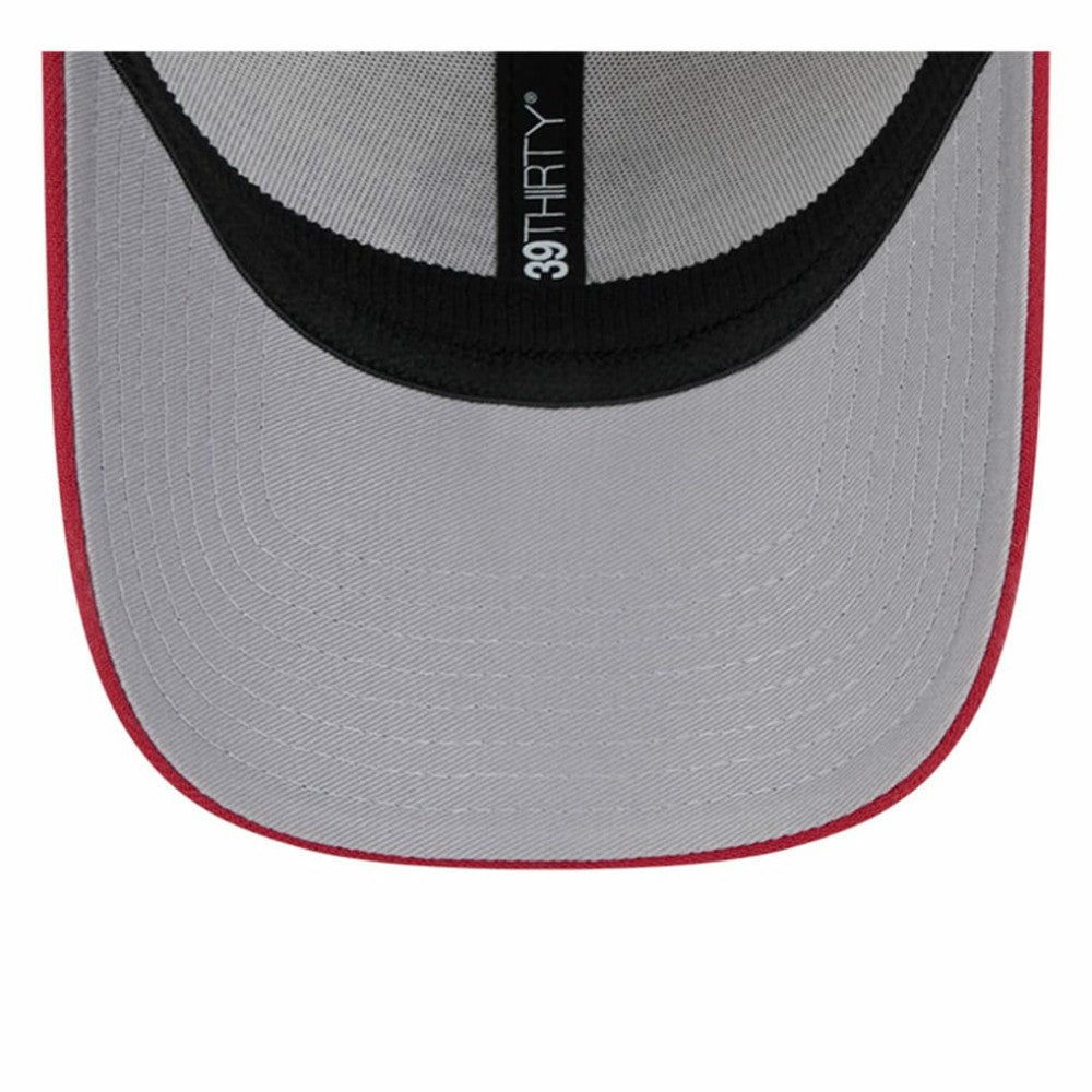 Khaki/Red Pittsburgh Pirates New Era 2024 Fourth of July 39THIRTY Flex Hat
