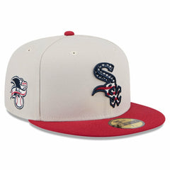 Khaki/Red Chicago White Sox New Era 2024 Fourth of July 59FIFTY Fitted Hat