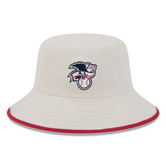 Khaki Los Angeles Angels New Era 2024 Fourth of July Bucket Hat