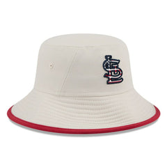 Khaki St. Louis Cardinals New Era 2024 Fourth of July Bucket Hat