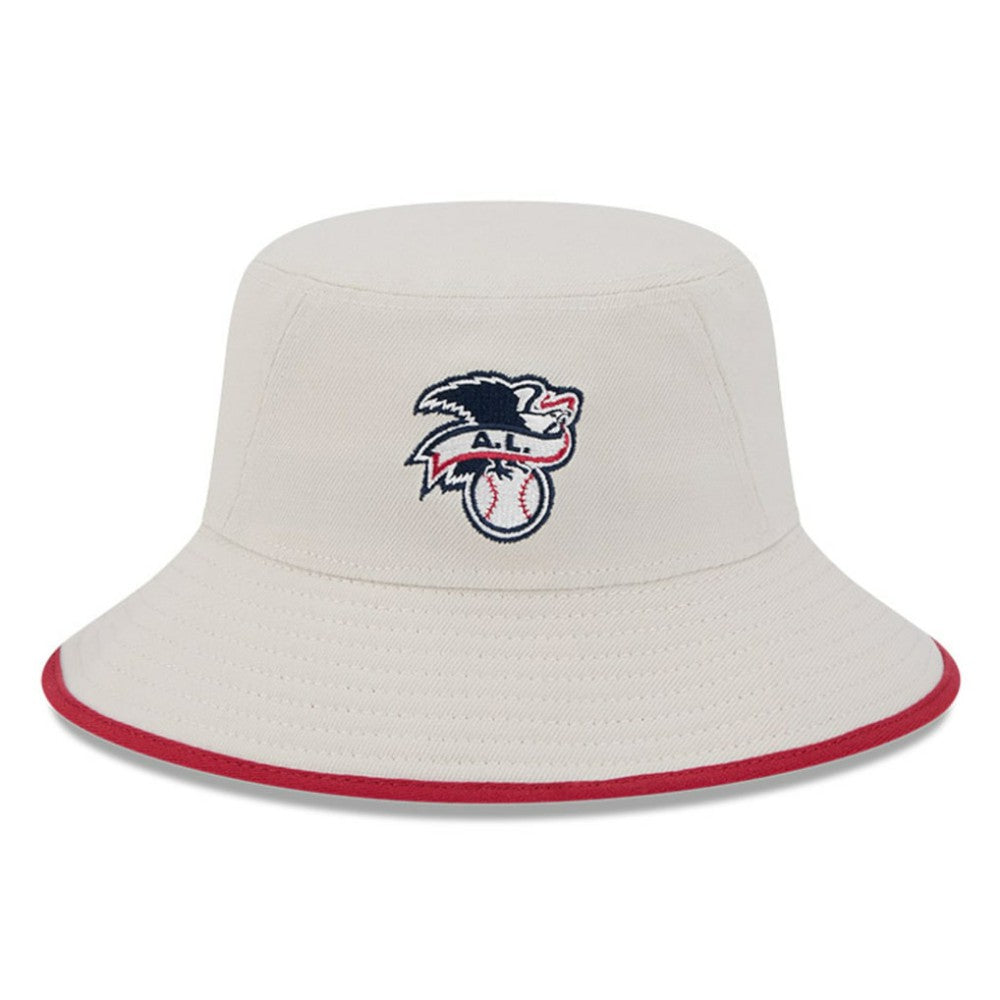 Khaki Chicago White Sox New Era 2024 Fourth of July Bucket Hat