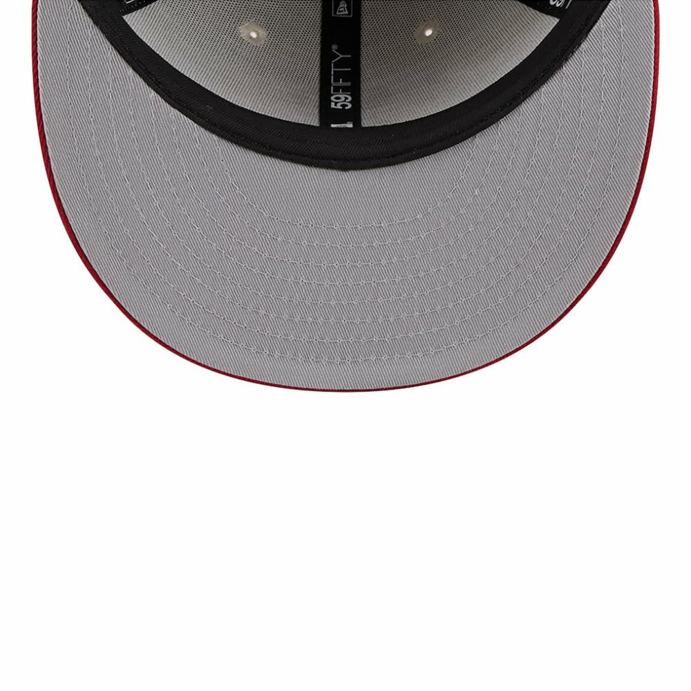 Khaki/Red San Diego Padres New Era 2024 Fourth of July Low Profile 59FIFTY Fitted Hat