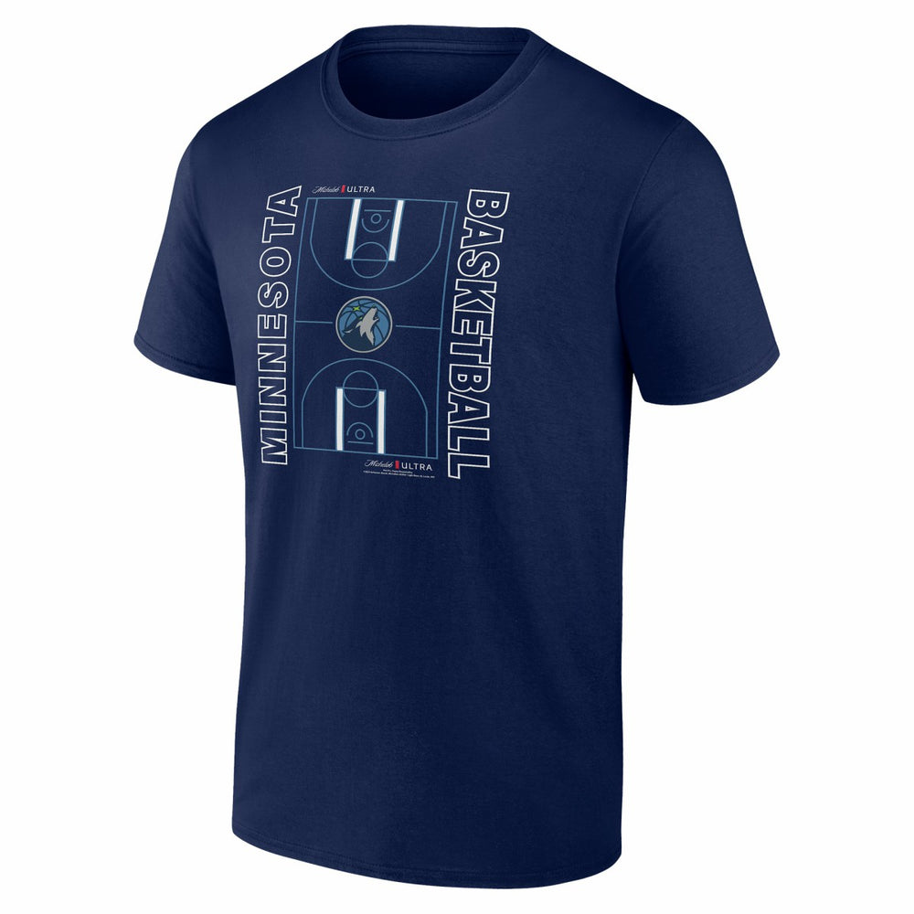 Minnesota Timberwolves Michelob Ultra Full Court T-Shirt - Navy on sale